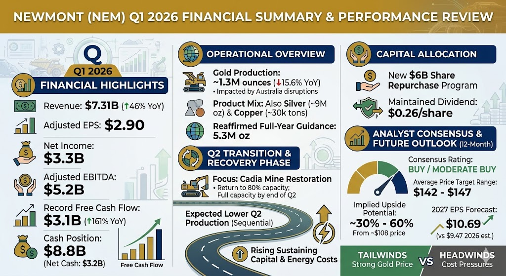 Newmont 2026q1