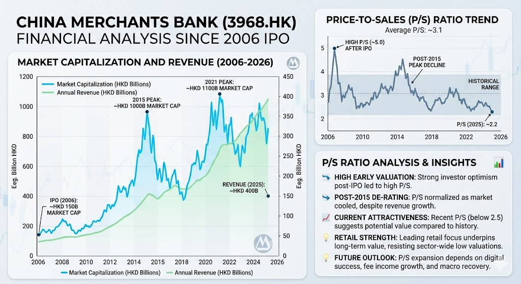 China Merchants Bank revenue