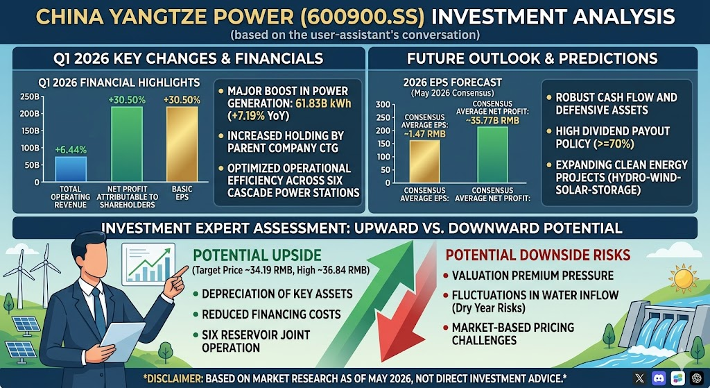 Yangtze Power 2026q1