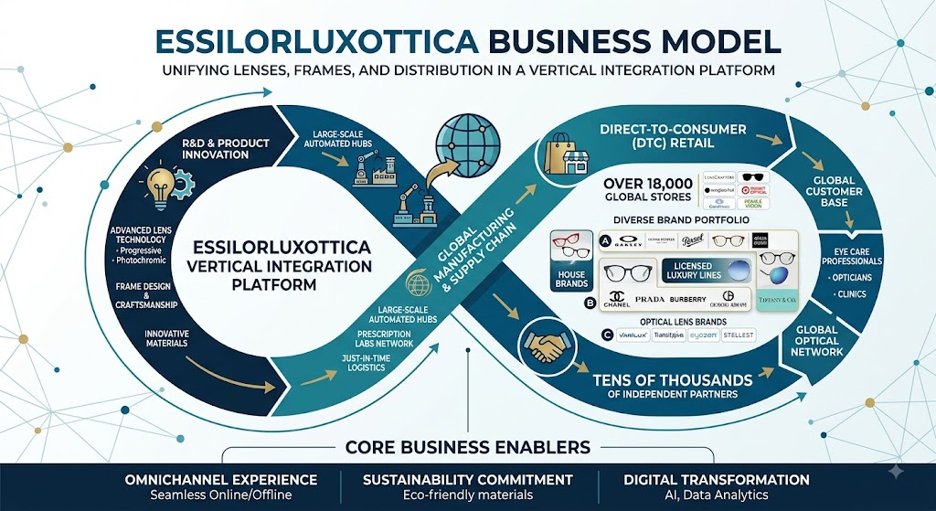 EssilorLuxottica business model