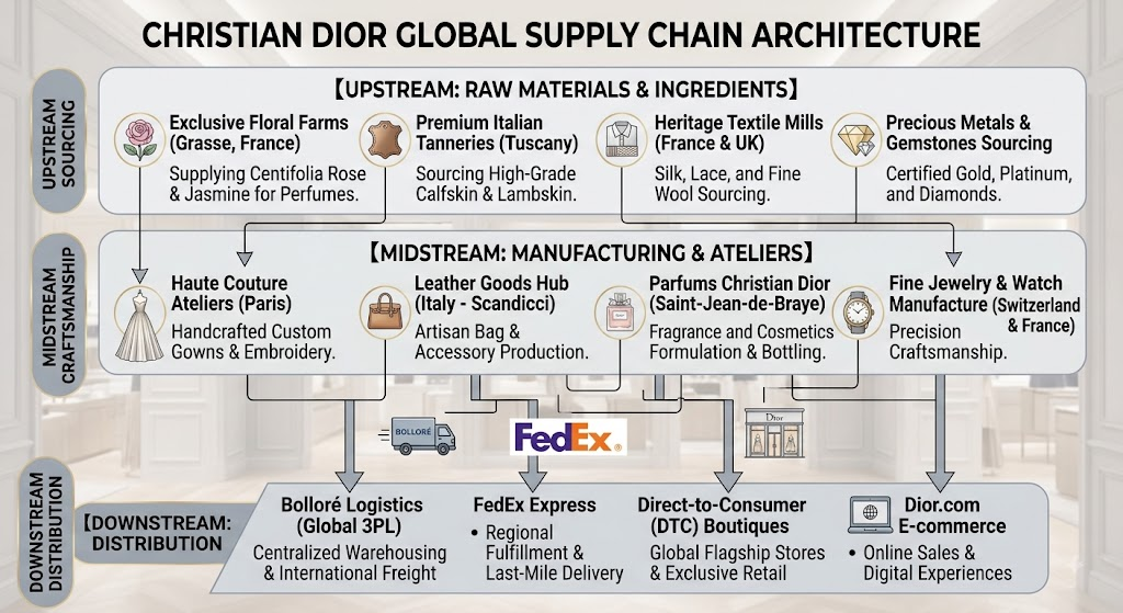 dior supply chain