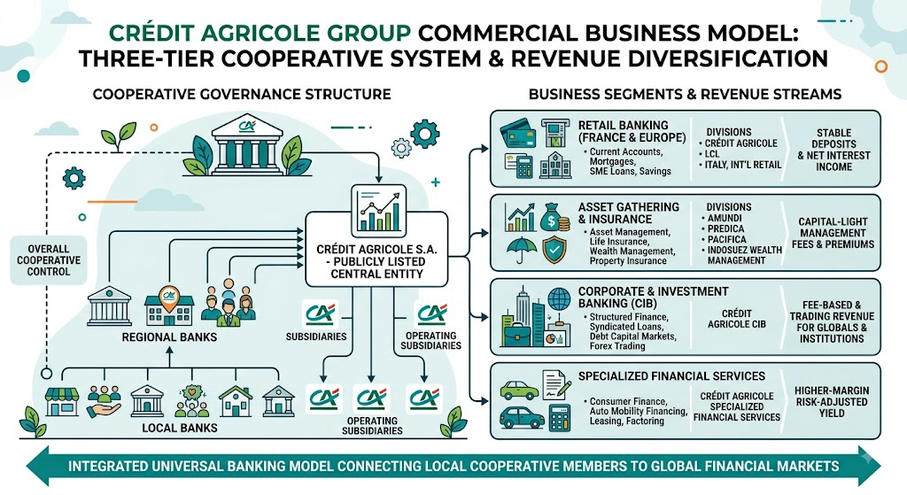 credit agricole business model
