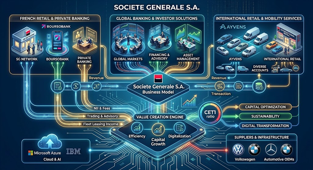 societe generale business model
