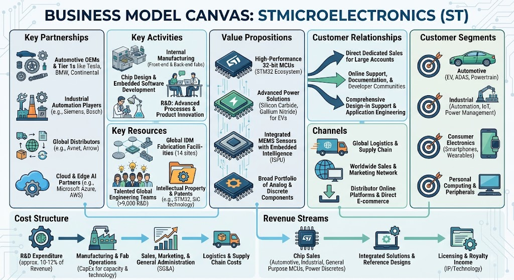 STMicroelectronics business model