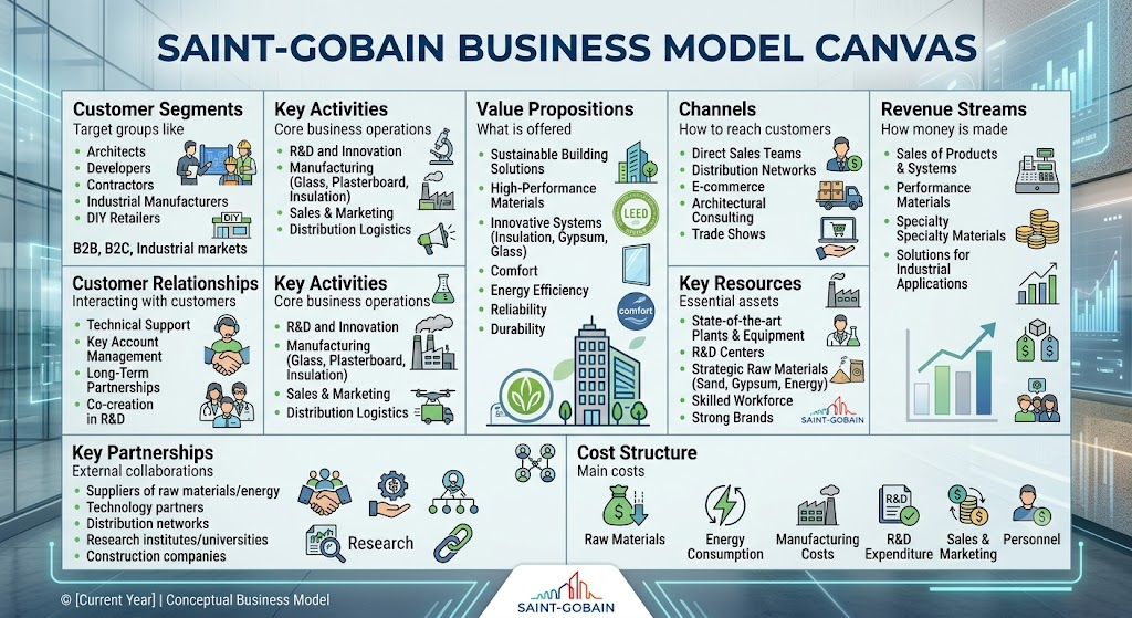 saint gobain business model