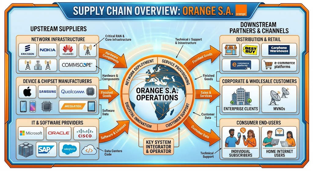 orange supply chain