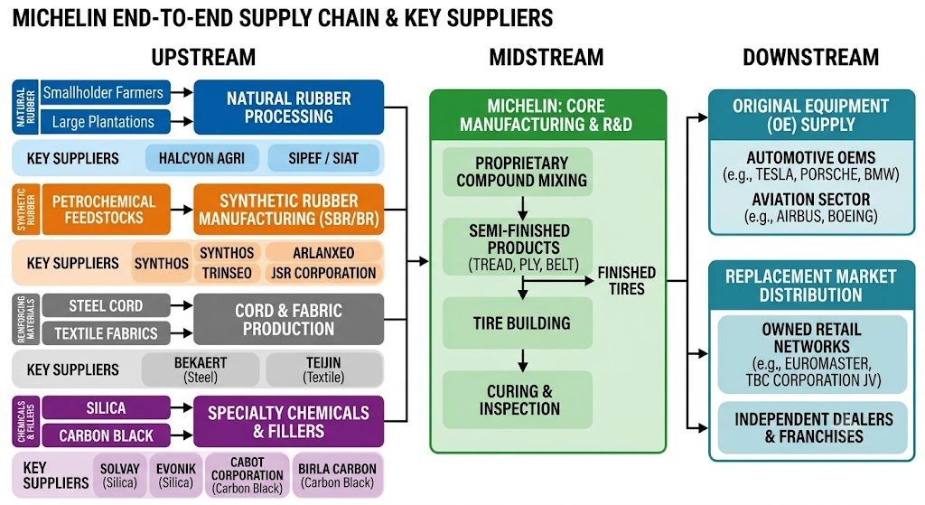 michelin supply chain