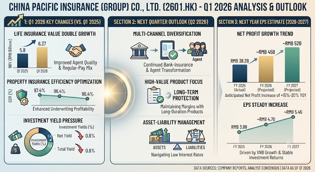 china pacific insurance 2026q1