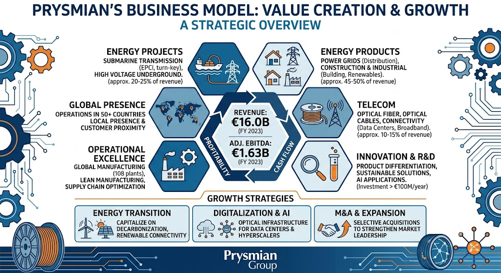 prysmian business model