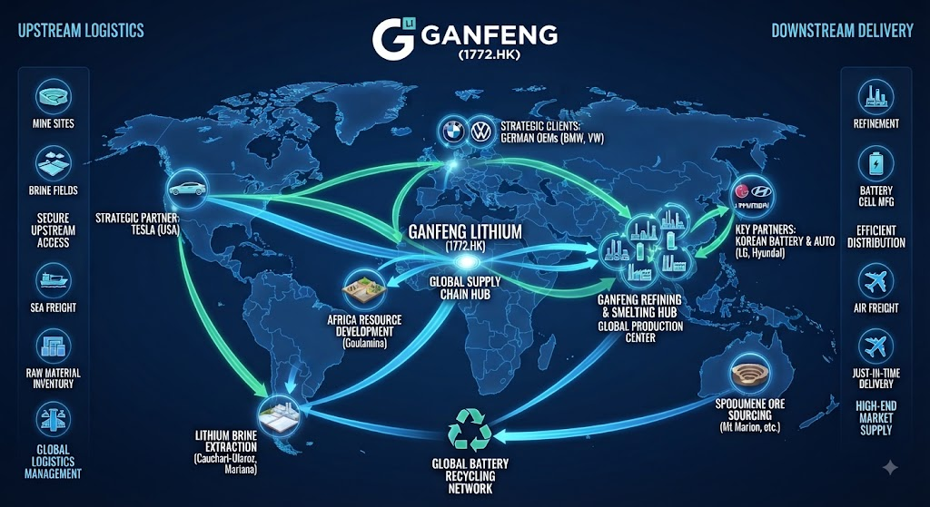Ganfeng lithium supply chain