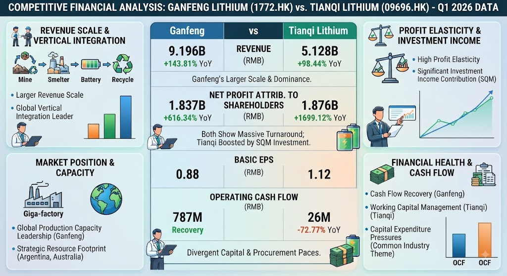 ganfeng lithium vs tianqi lithium