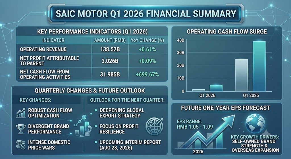 SAIC motor 2026q1