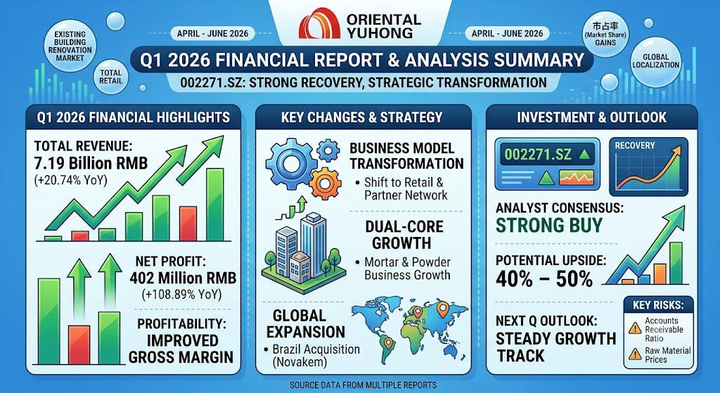 Oriental Yuhong 2026q1