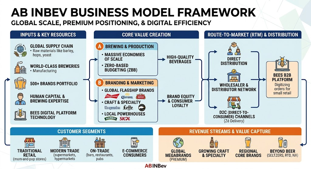 ab inbev business model