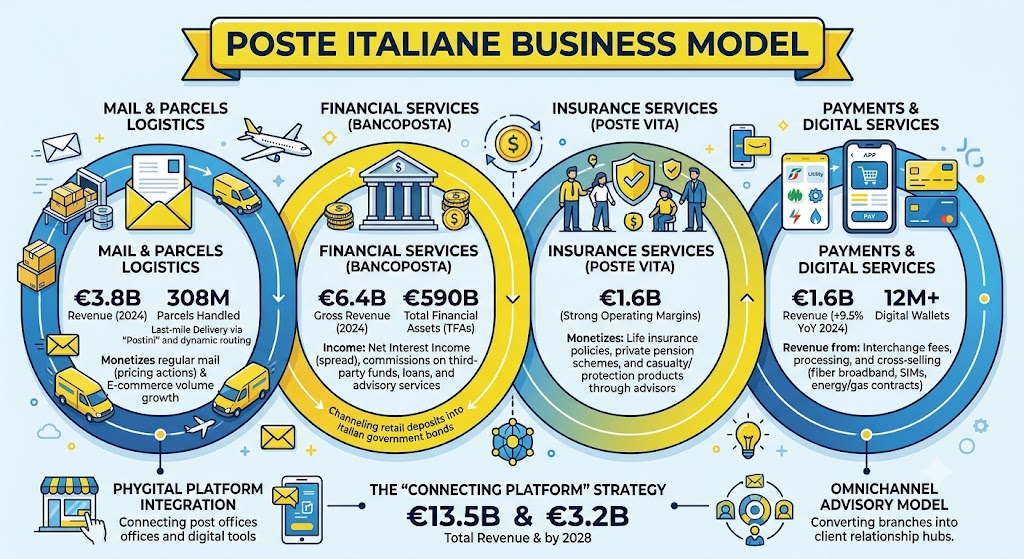 poste italiane business model