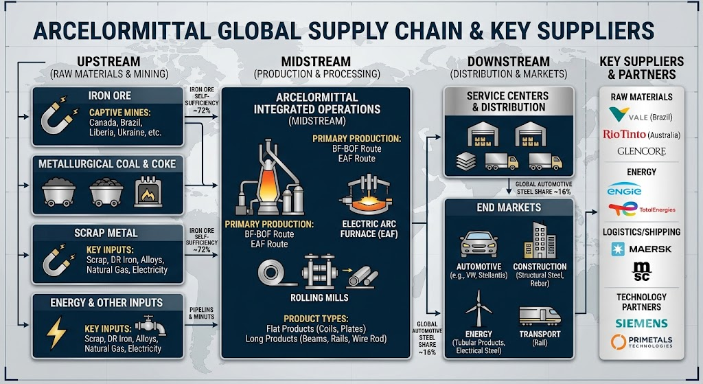 arcelormittal supply chain