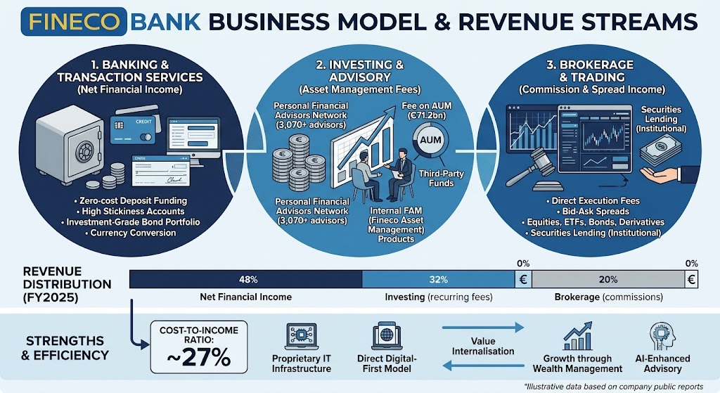 FinecoBank business model