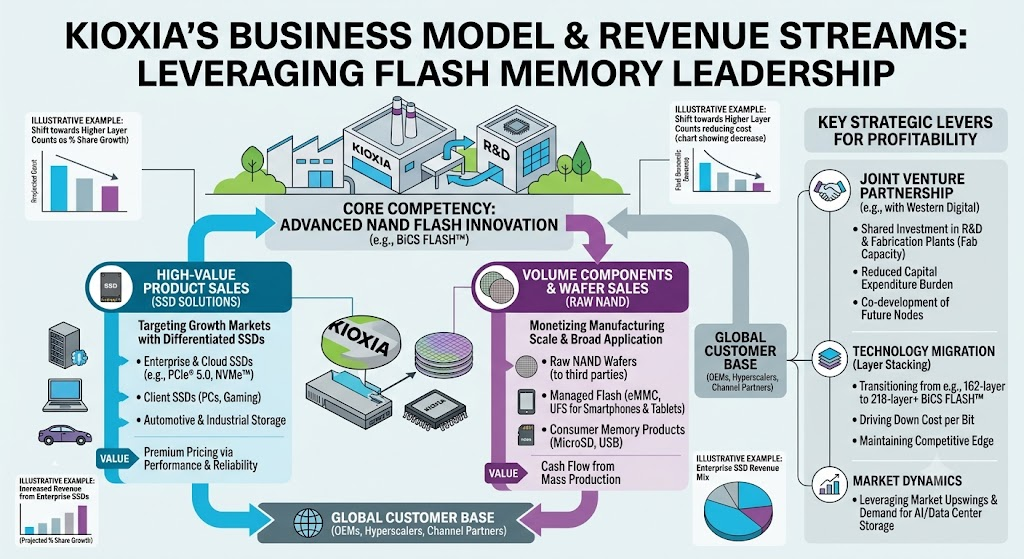 kioxia business model