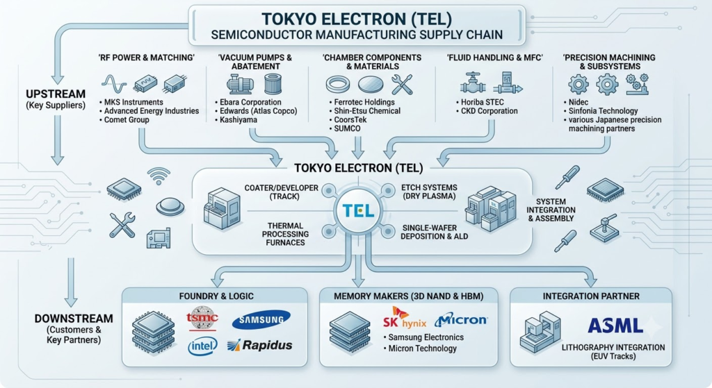 tokyo electron supply chain