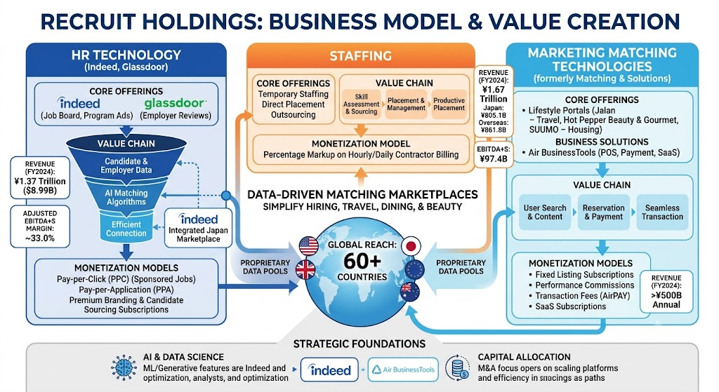 recruit holdings business model