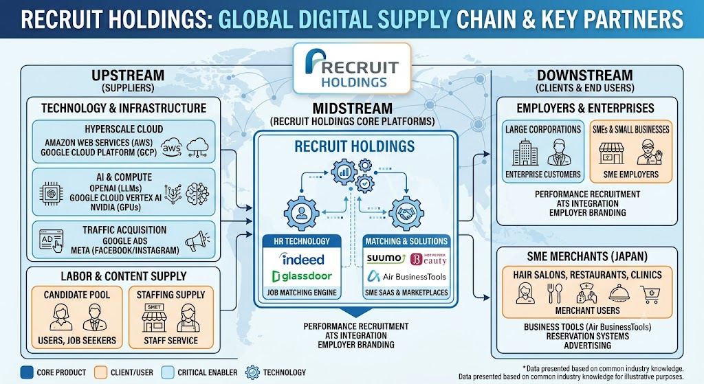 recruit holdings supply chain