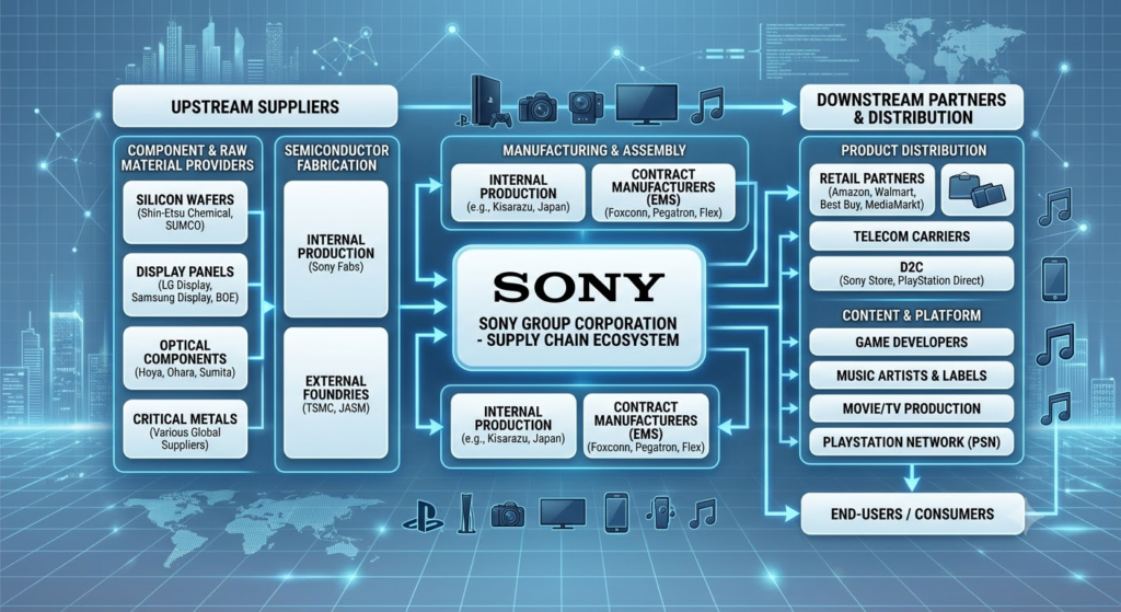 sony supply chain