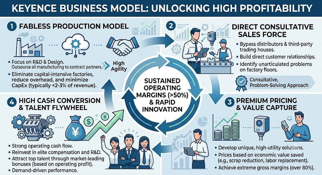 keyence business model