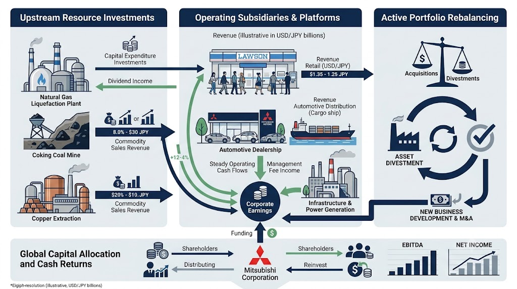 Mitsubishi corporation business model