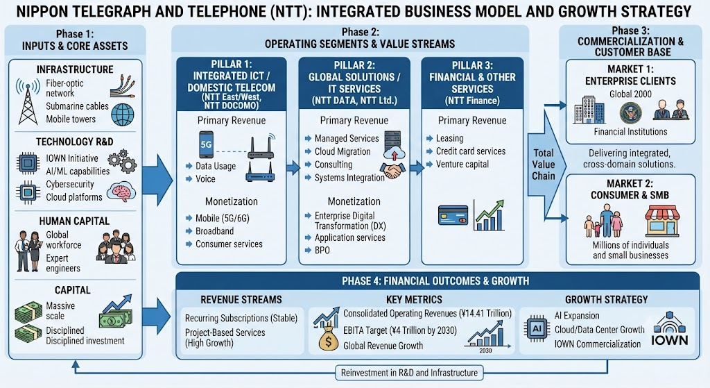 NTT business model