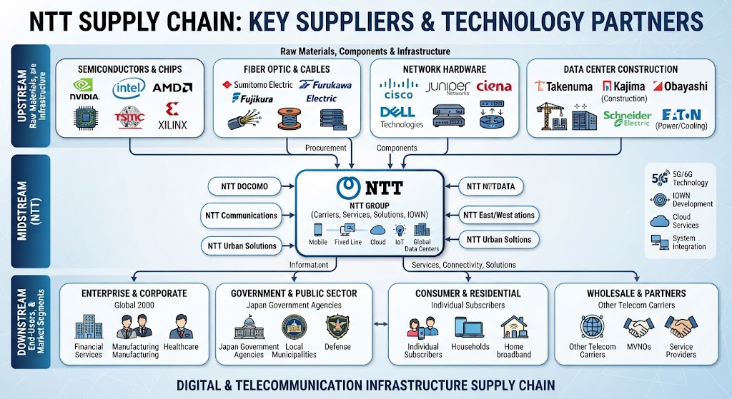 NTT supply chain