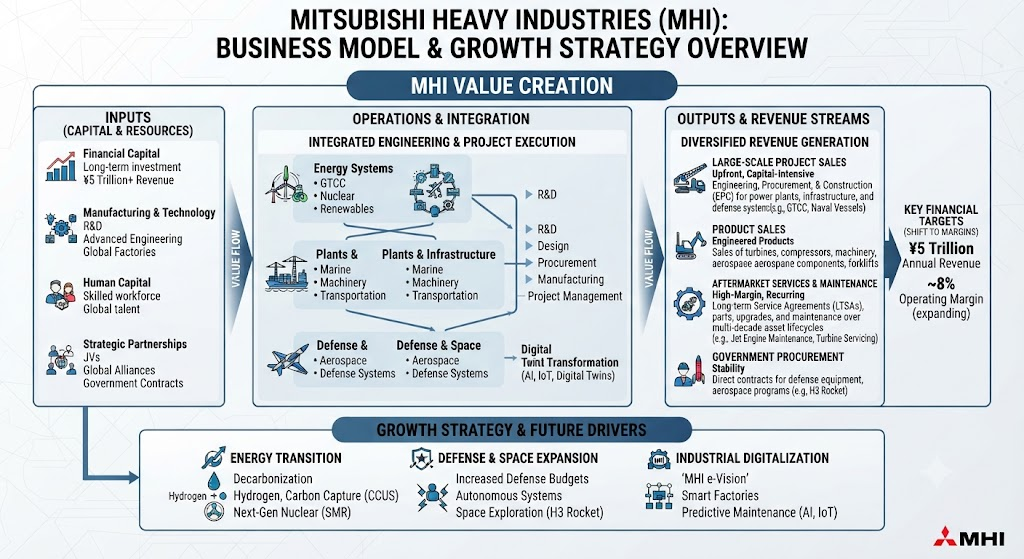 mitsubishi heavy industries business model