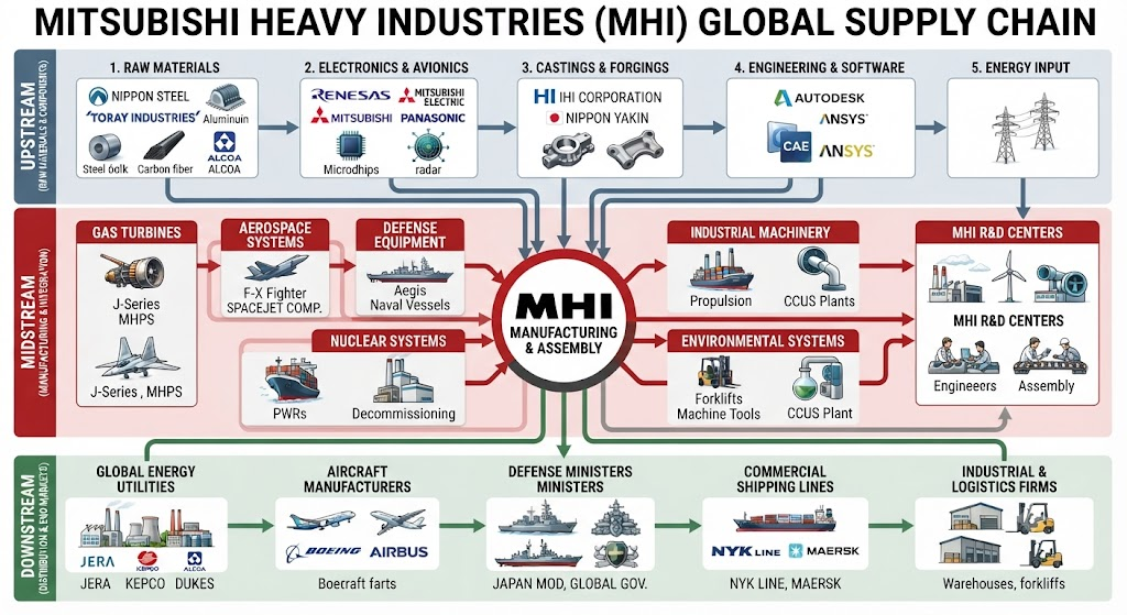 MHI supply chain