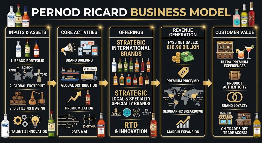 pernod ricard business model