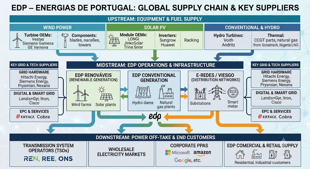 EDP supply chain