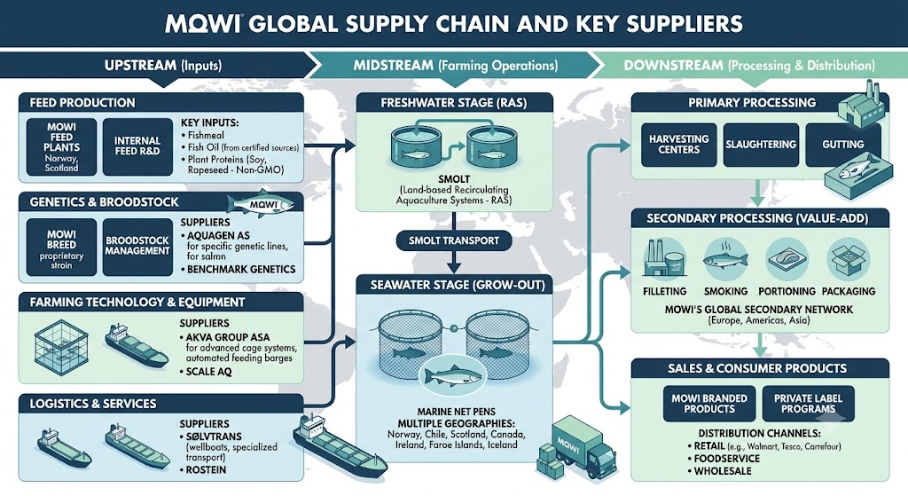Mowi supply chain