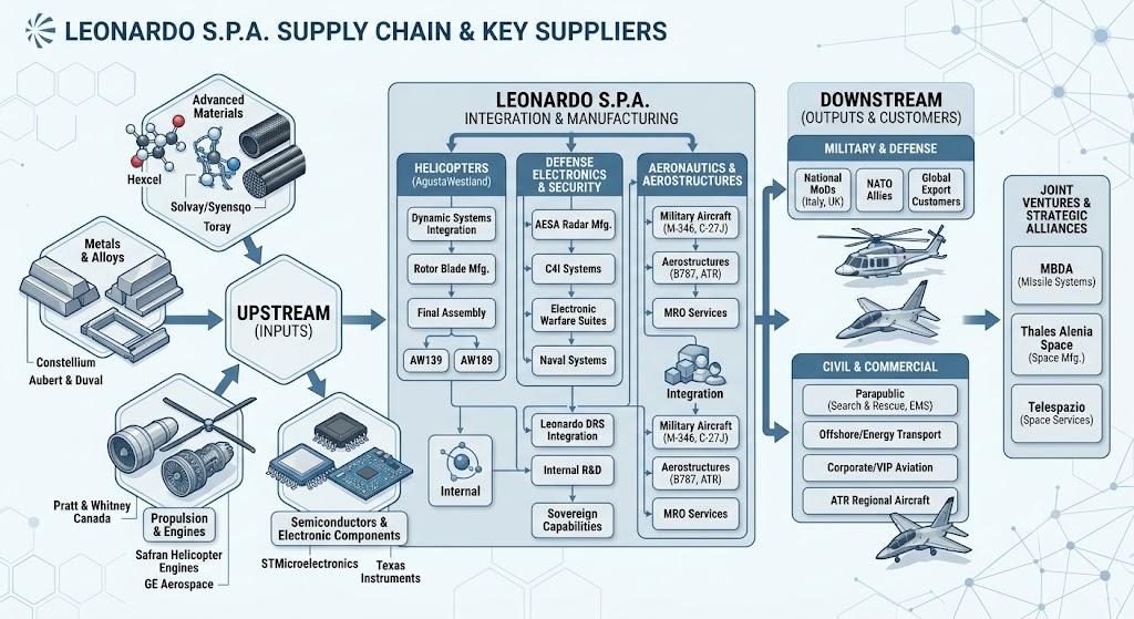 leonardo supply chain
