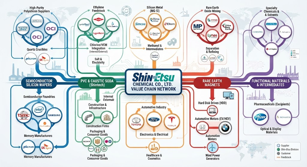 shin-Etsu chemcial supply chain