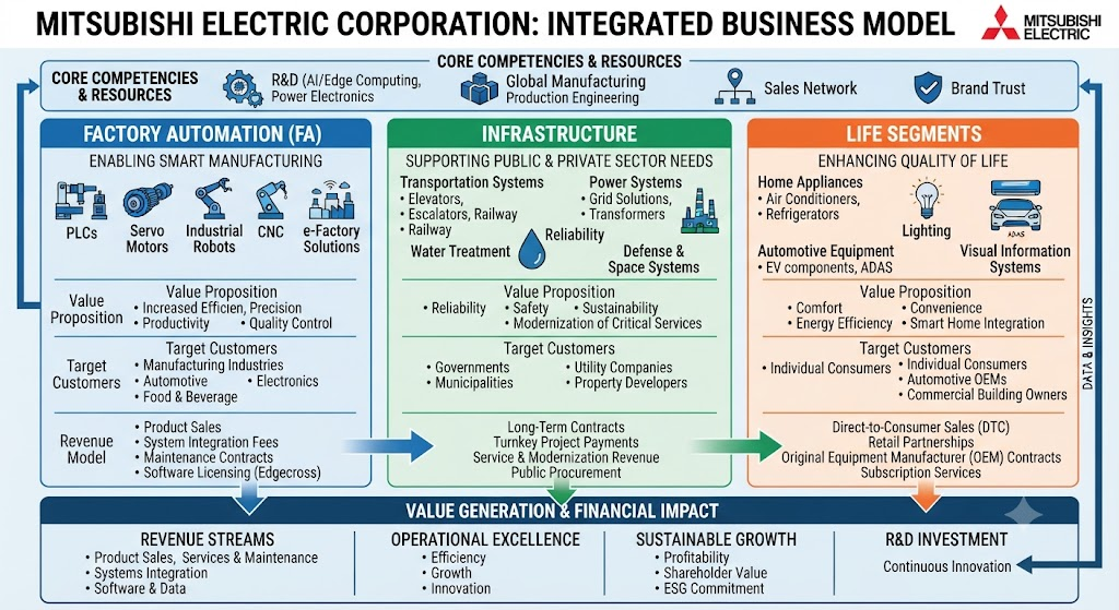 Mitsubishi electric business model