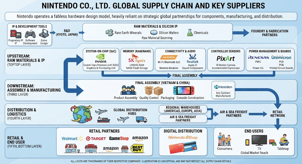 Nintendo supply chain