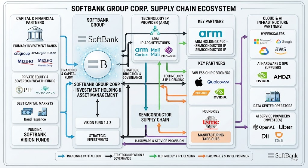 softbank group supply chain