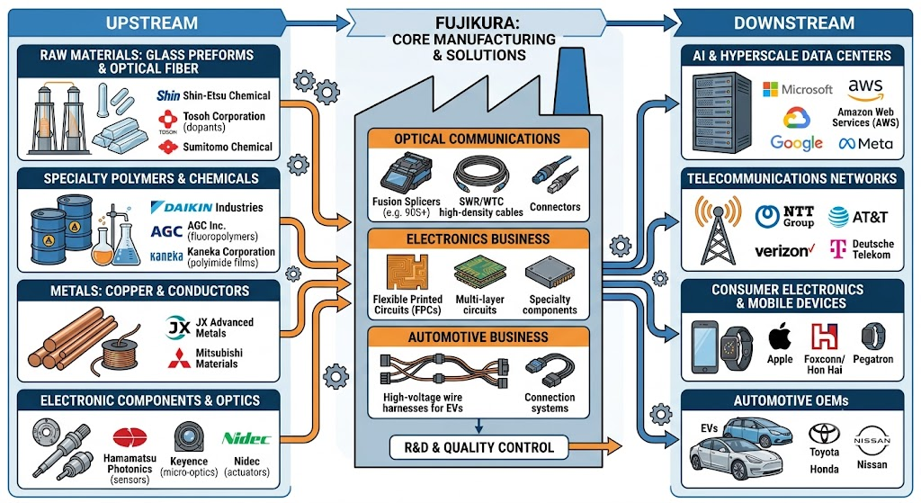 fujikura supply chain
