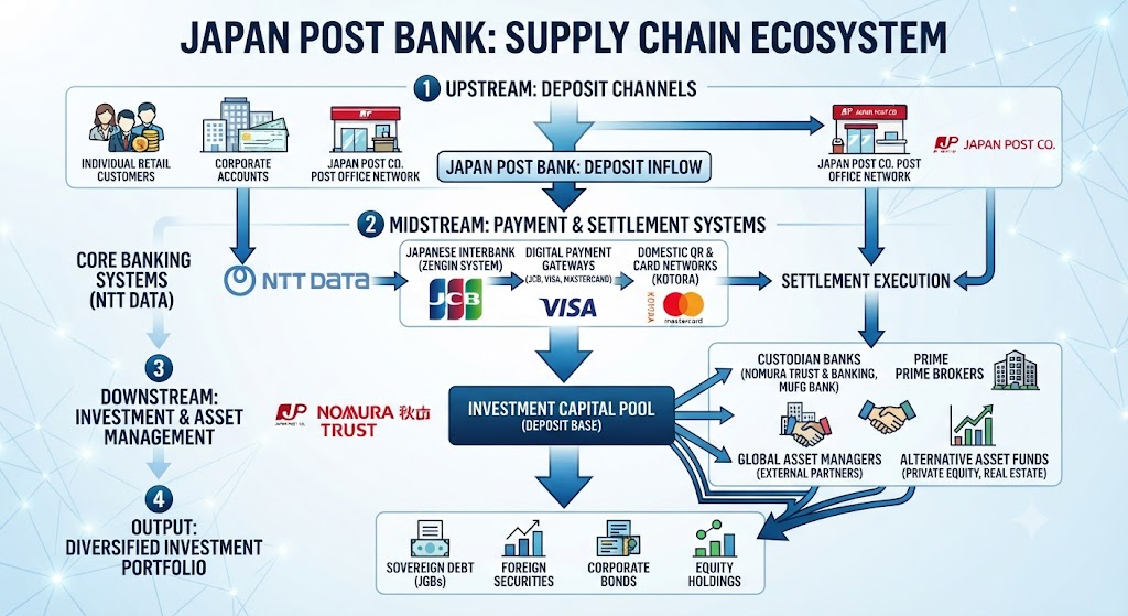 Japan Post bank supply chain
