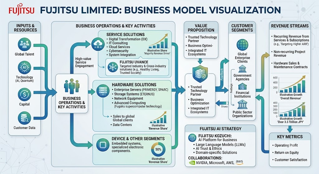 fujitsu business model