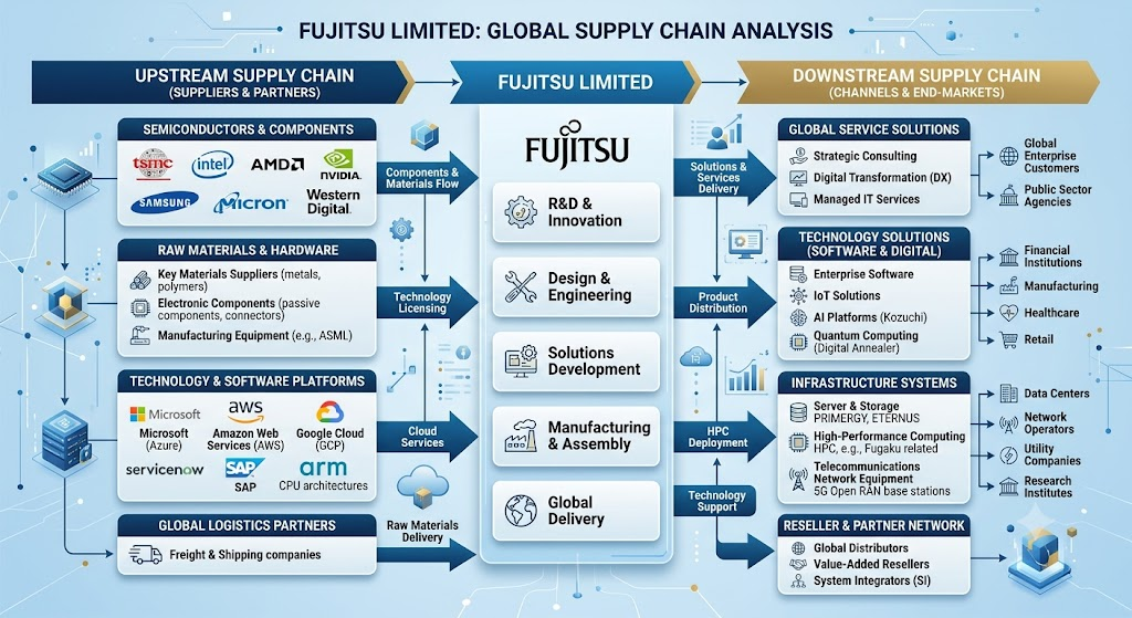 fujitsu supply chain