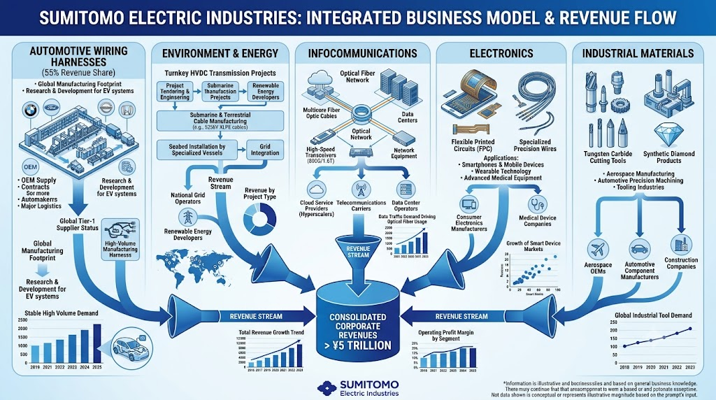 sumitomo electric business model