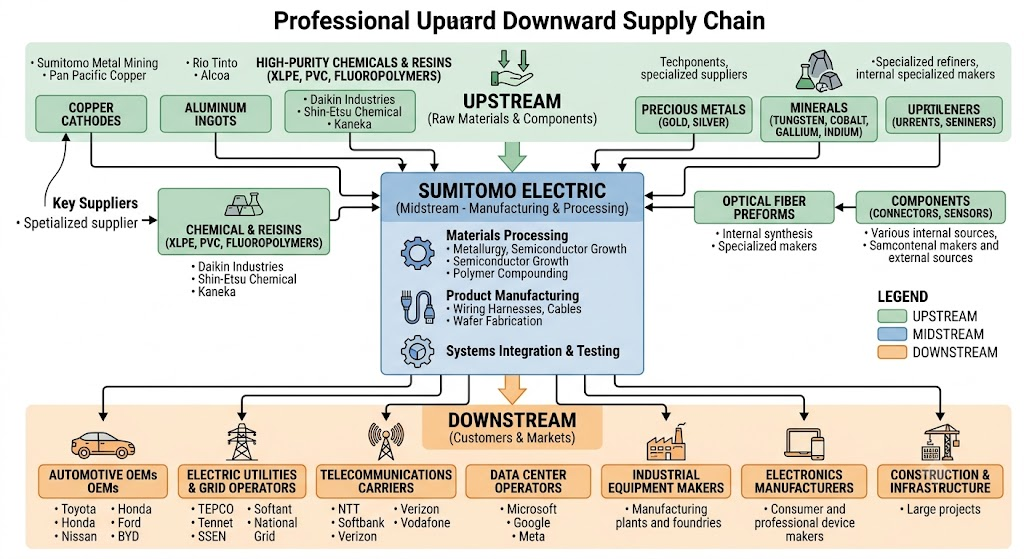 sumitomo electric supply chain