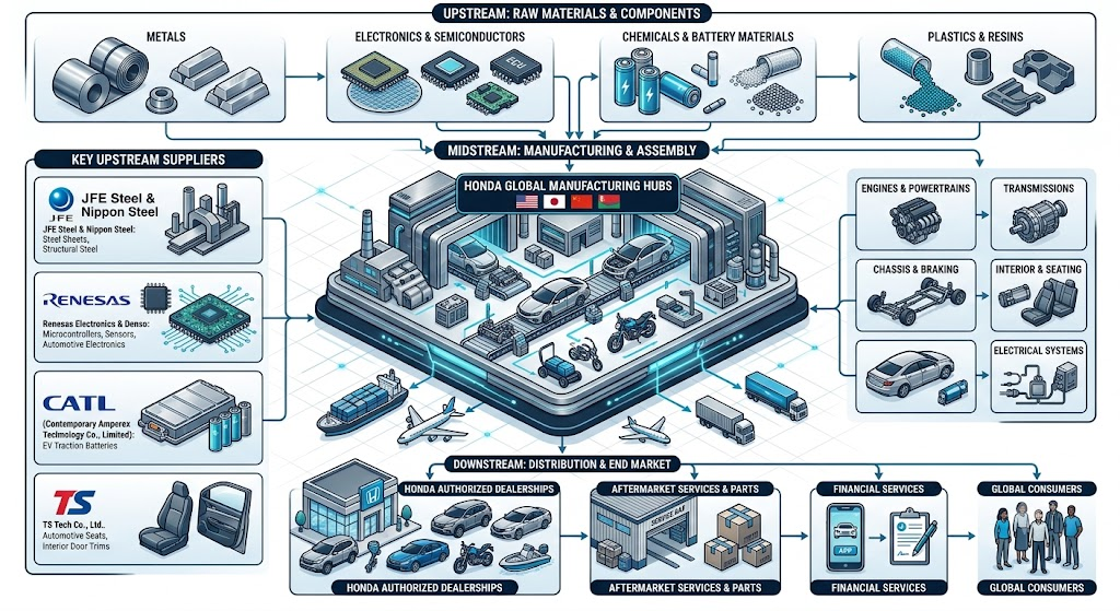 Honda supply chain