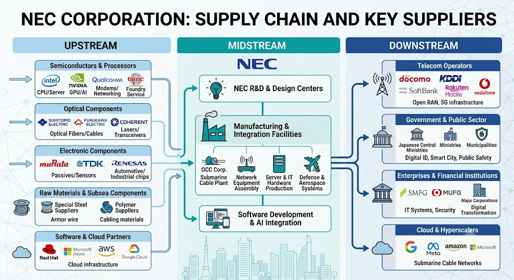 NEC suplpy chain