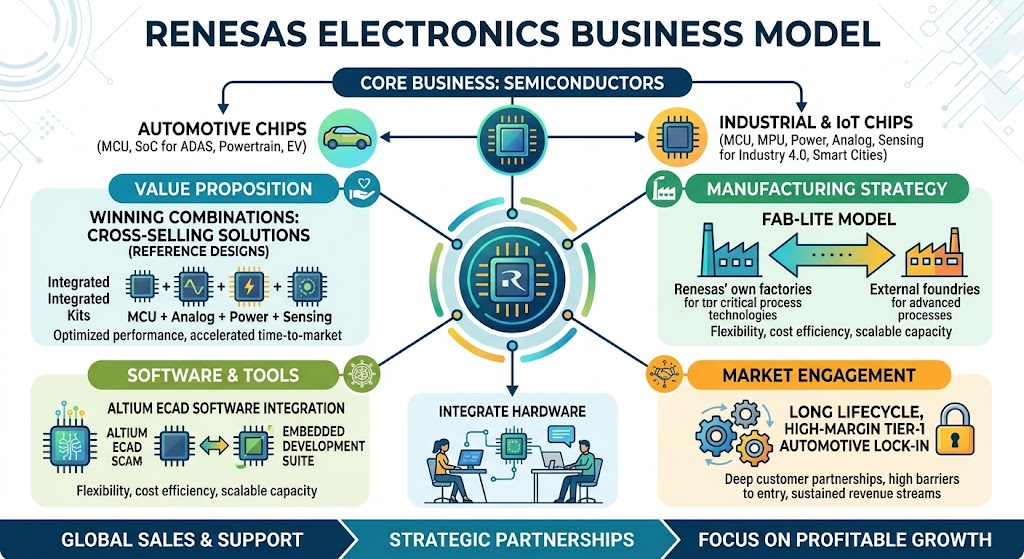 renesas business model