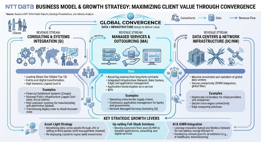 NTT DATA business model